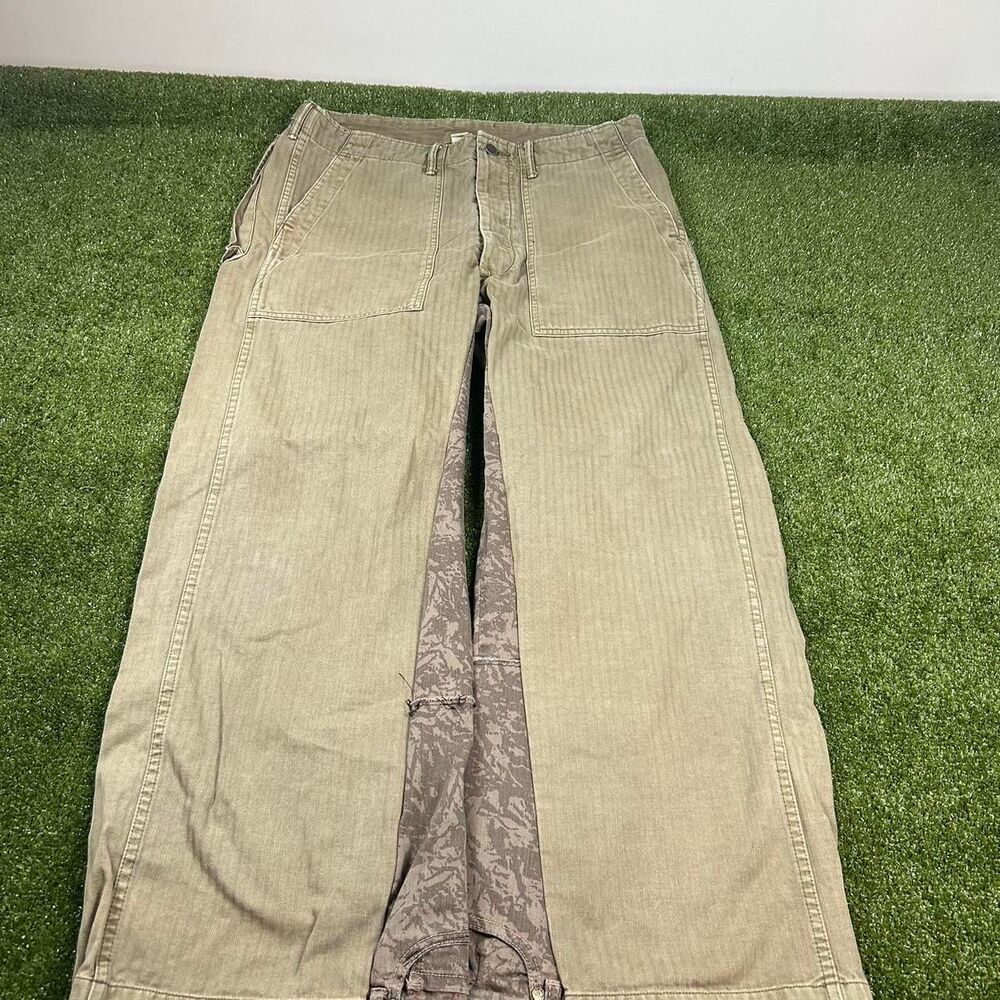 Unbranded Men's Khaki and Green Trousers